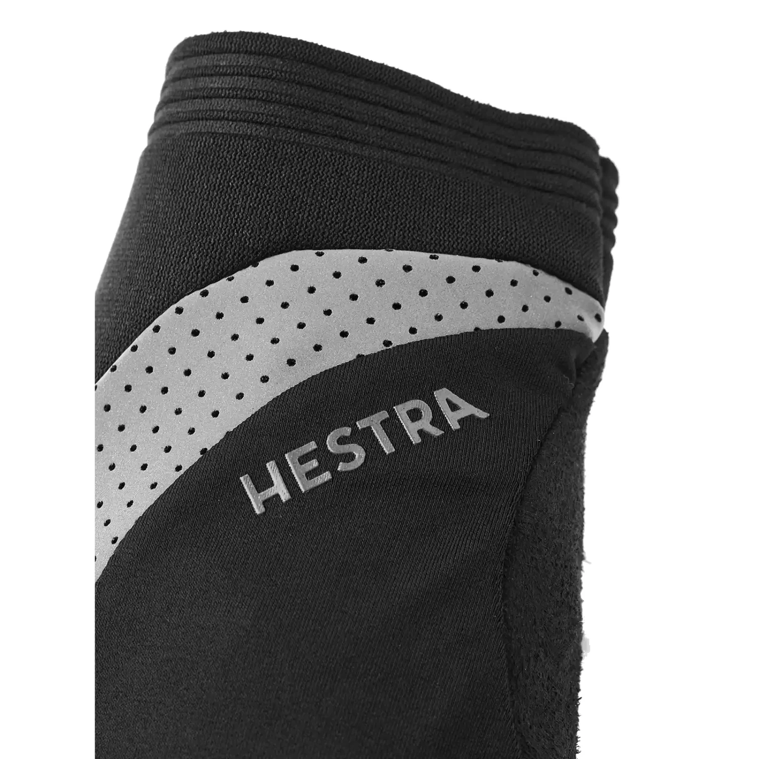 Hestra Apex Reflective Long Finger Bike Gloves - Black 3 Hestra Apex Reflective Long Finger Bike Gloves - Black - Image 3