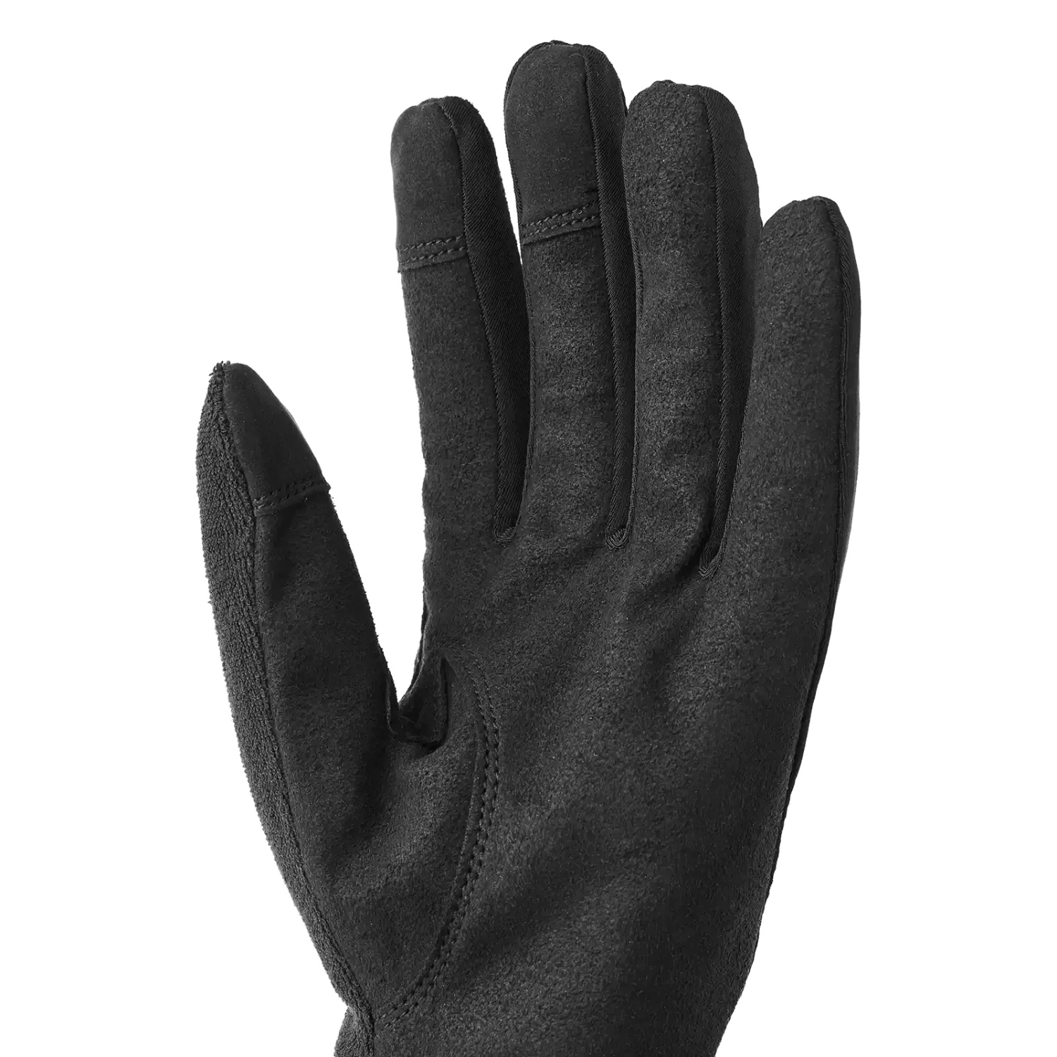 Hestra Apex Reflective Long Finger Bike Gloves - Black 2 Hestra Apex Reflective Long Finger Bike Gloves - Black - Image 2