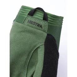 Hestra Apex Reflective Long Finger Bike Gloves - Olive -Hestra Home Sales Store hestra apex reflective long finger gloves olive 2 984013
