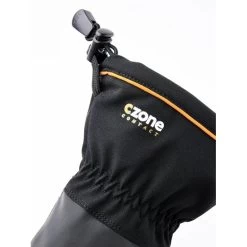 Hestra CZone Contact Gauntlet - 5 Finger Gloves - Black / Dark Grey -Hestra Home Sales Store hestra czone contact gauntlet 5 finger gloves black dark grey 4 1207421