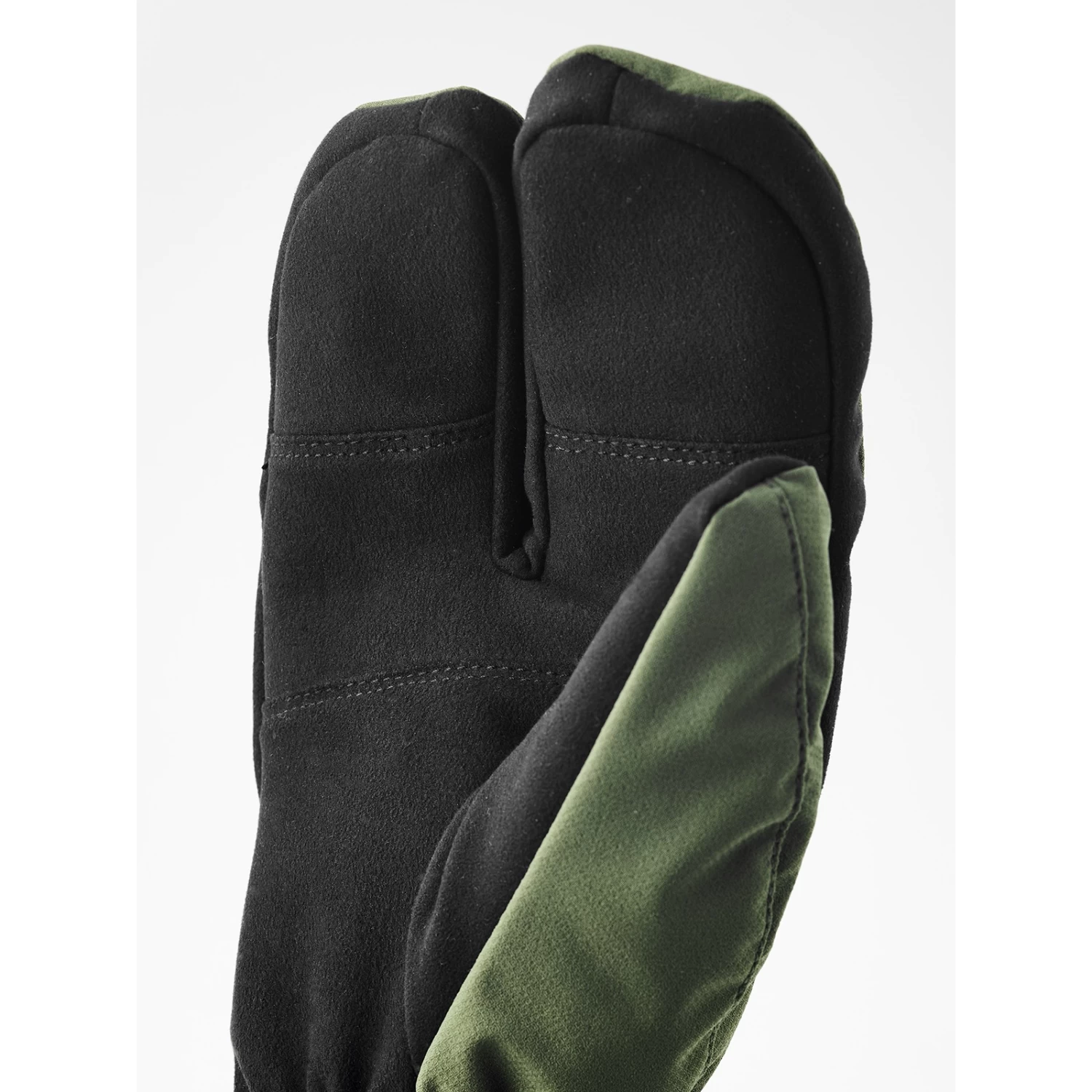 Hestra CZone Mistral Split Mitt 3 Finger Bike Gloves - Olive 4 Hestra CZone Mistral Split Mitt 3 Finger Bike Gloves - Olive - Image 4