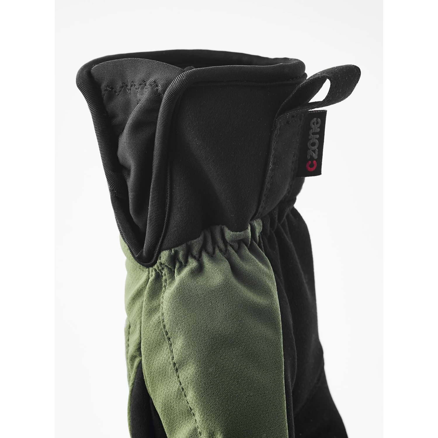 Hestra CZone Mistral Split Mitt 3 Finger Bike Gloves - Olive 6 Hestra CZone Mistral Split Mitt 3 Finger Bike Gloves - Olive - Image 6