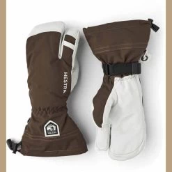 Hestra Heli Army Leather 3-Finger Winter Mitten 12 Hestra Heli Army Leather 3-Finger Winter Mitten -Hestra Home Sales Store hestra heli army leather 3 finger winter mitten 133