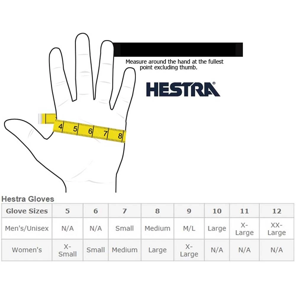 Hestra Vertical Cut CZone 5-Finger Gloves 9 Hestra Vertical Cut CZone 5-Finger Gloves - Image 9