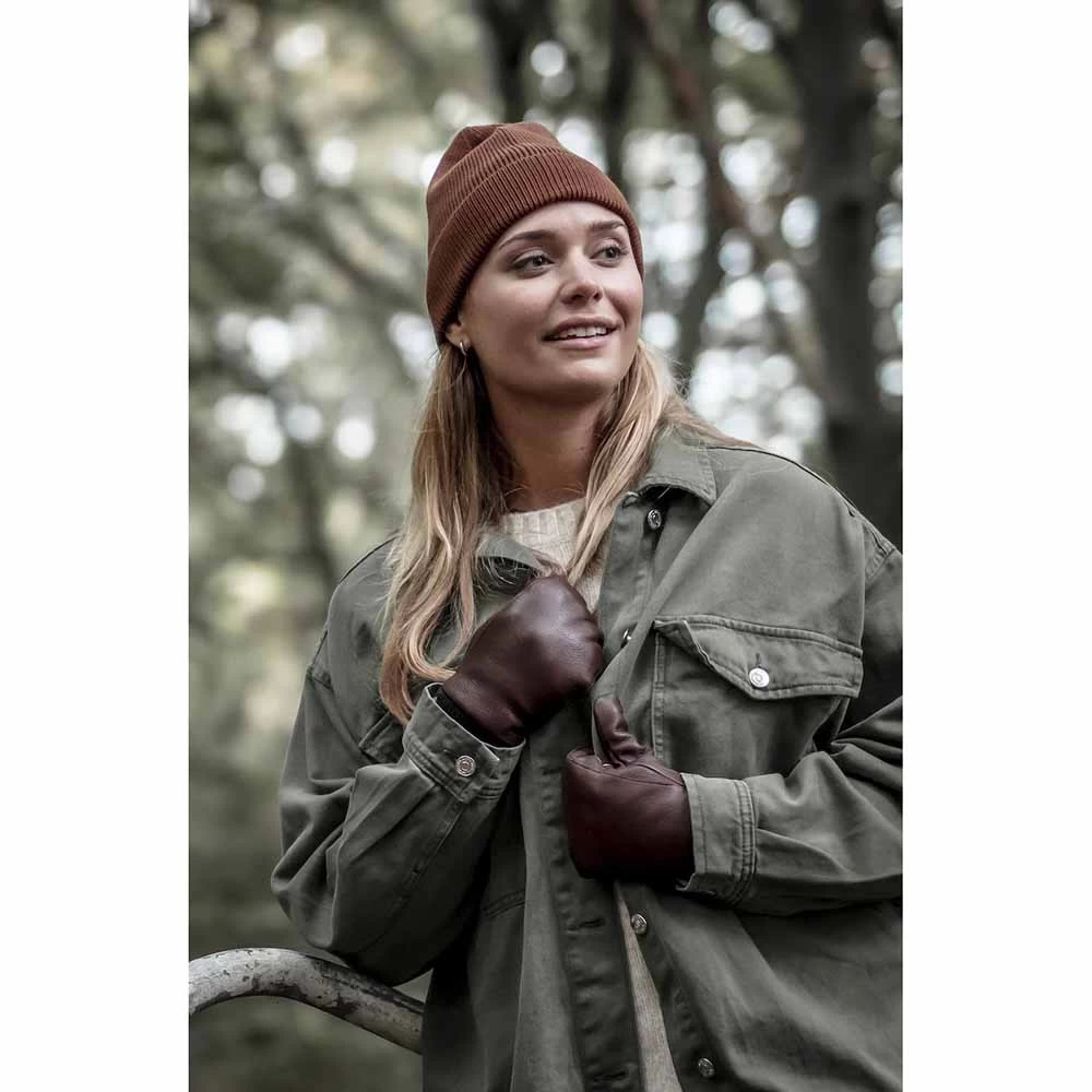 Hestra Womens Idun Deerskin Mittens 9 Hestra Womens Idun Deerskin Mittens - Image 9