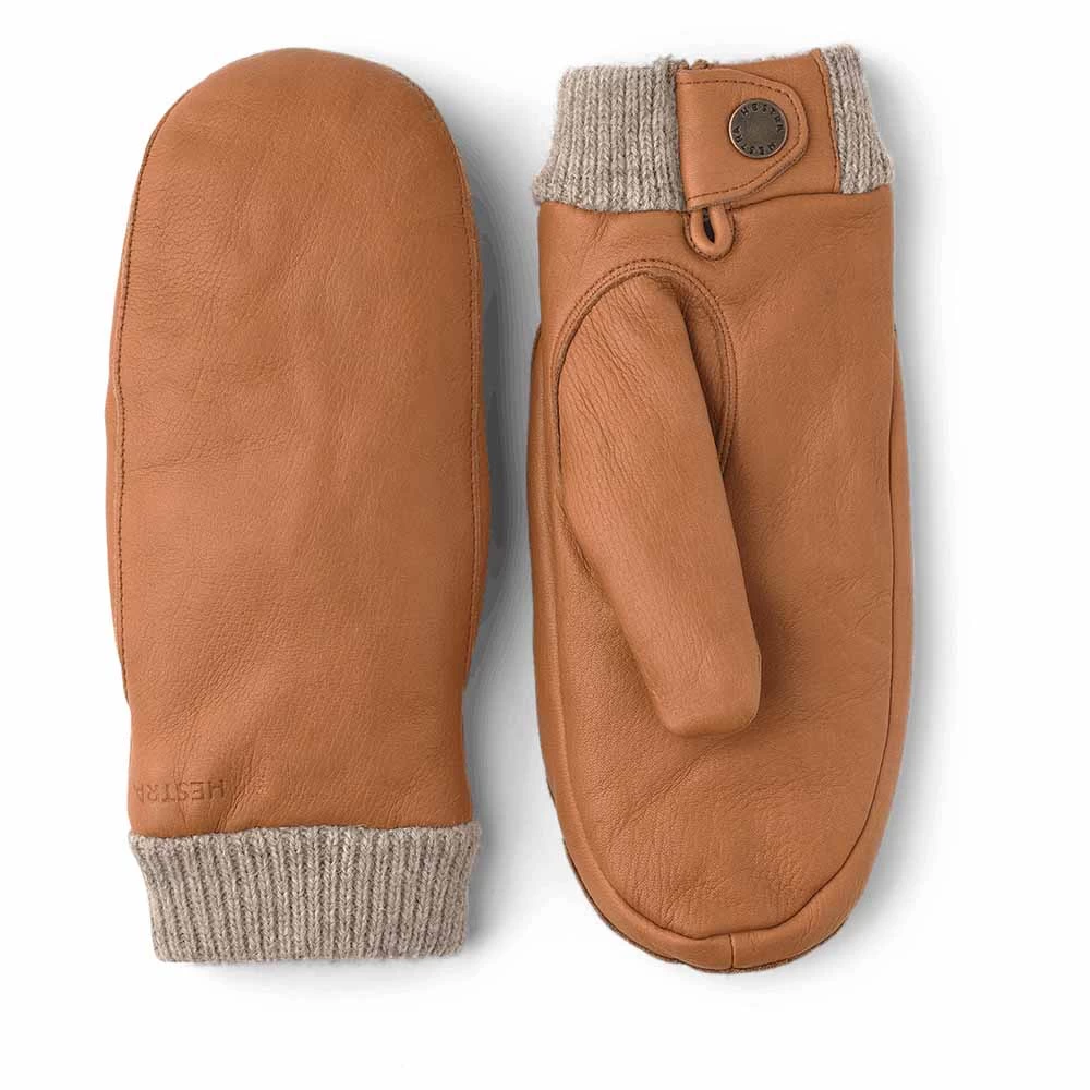 Hestra Womens Idun Deerskin Mittens 2 Hestra Womens Idun Deerskin Mittens - Image 2